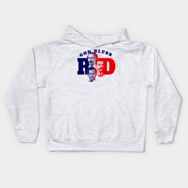 Dominican Republic Kids Hoodie by Jrfdesigns